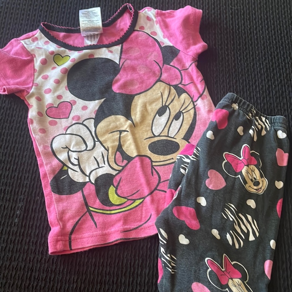 Minnie Mouse 2pc pajama set